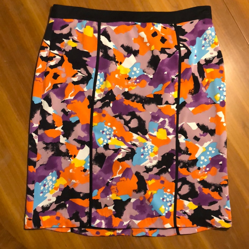 Kahlua Print Pencil Skirt